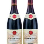 E. Guigal Cotes du Rhone Red Rhone Wine 2016 Group (2 Bottles)