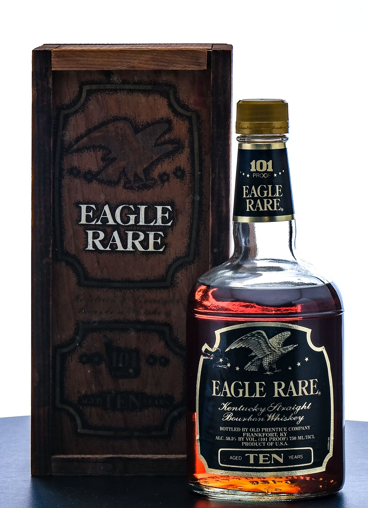 Eagle Rare 10 Year Bourbon Vintage "Dusty" Bottle