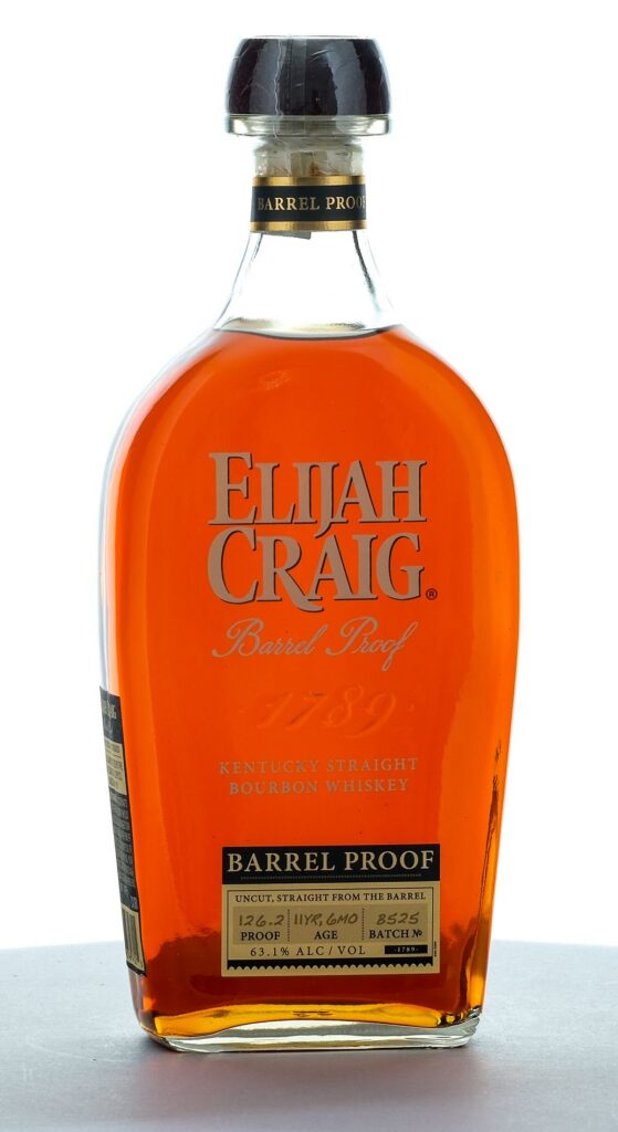 Elijah Craig 11 Year, 6 Month Barrel Proof Straight Bourbon Batch No. B525