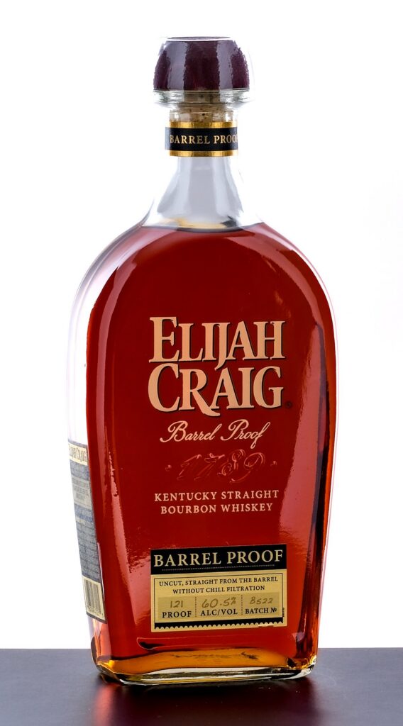 Elijah Craig 12 Year Barrel Proof Bourbon Batch B522