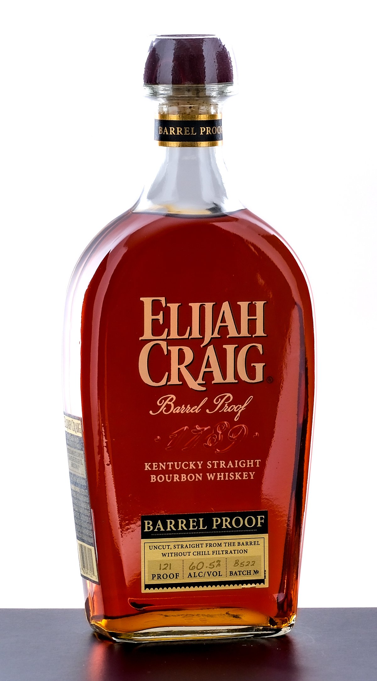 Elijah Craig 12 Year Barrel Proof Bourbon Batch B522