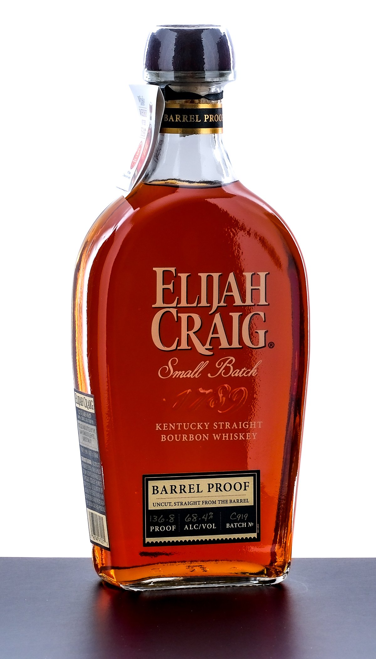 Elijah Craig 12 Year Barrel Proof Bourbon Batch C919