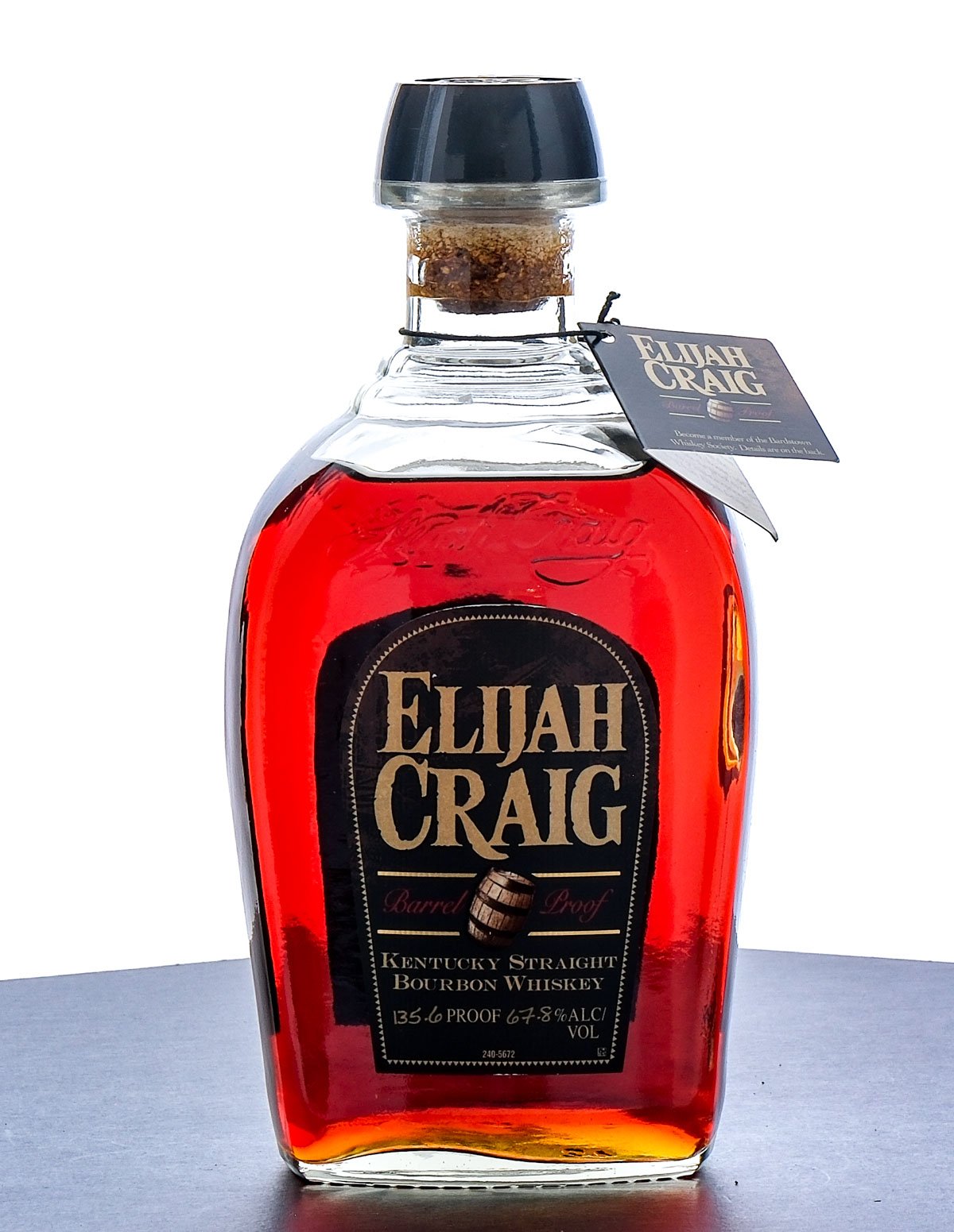 Elijah Craig 12 Year Barrel Proof Bourbon Pirate Bottle Batch 9