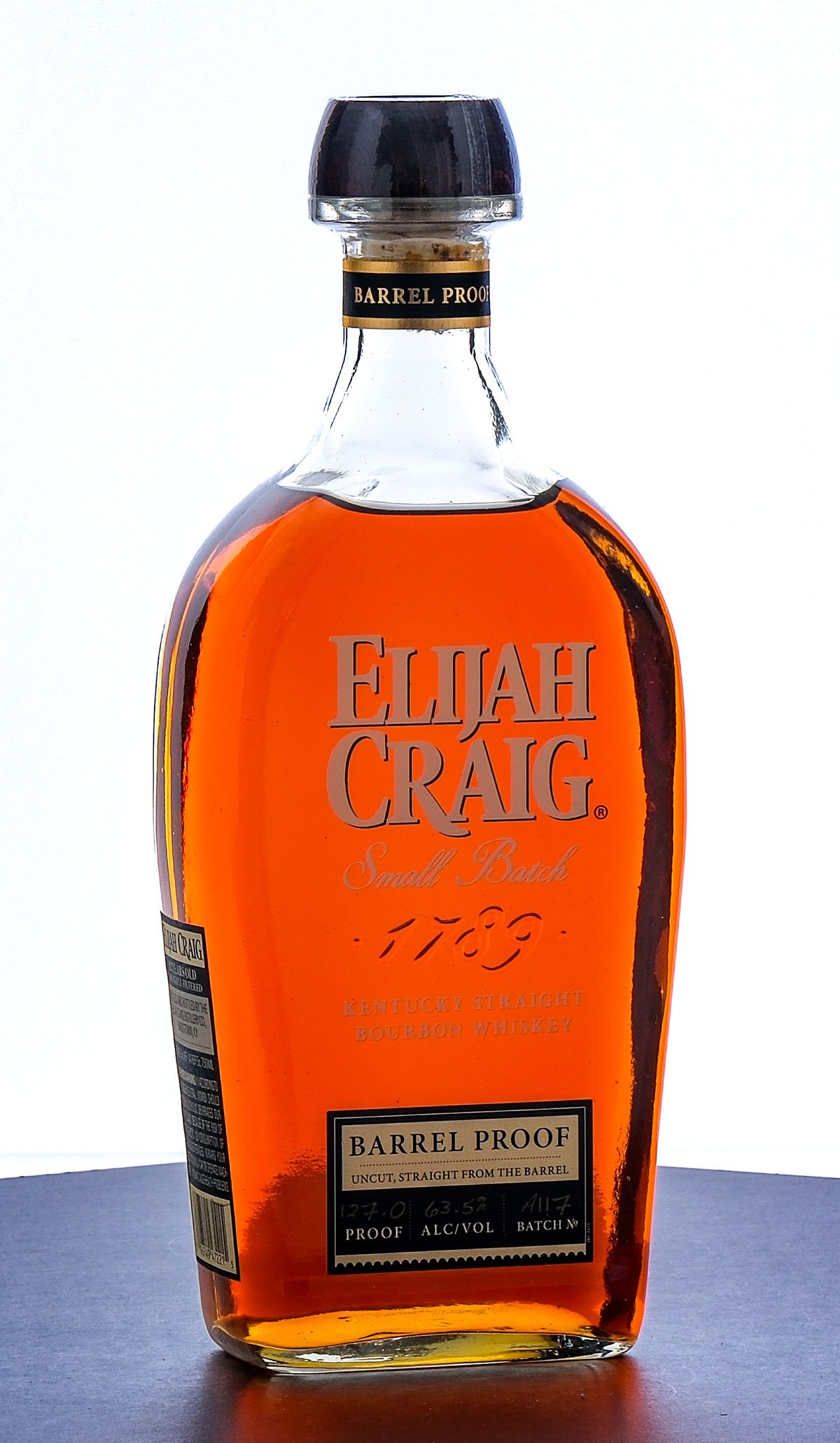 Elijah Craig 12 Year Barrel Proof Small Batch Bourbon A117