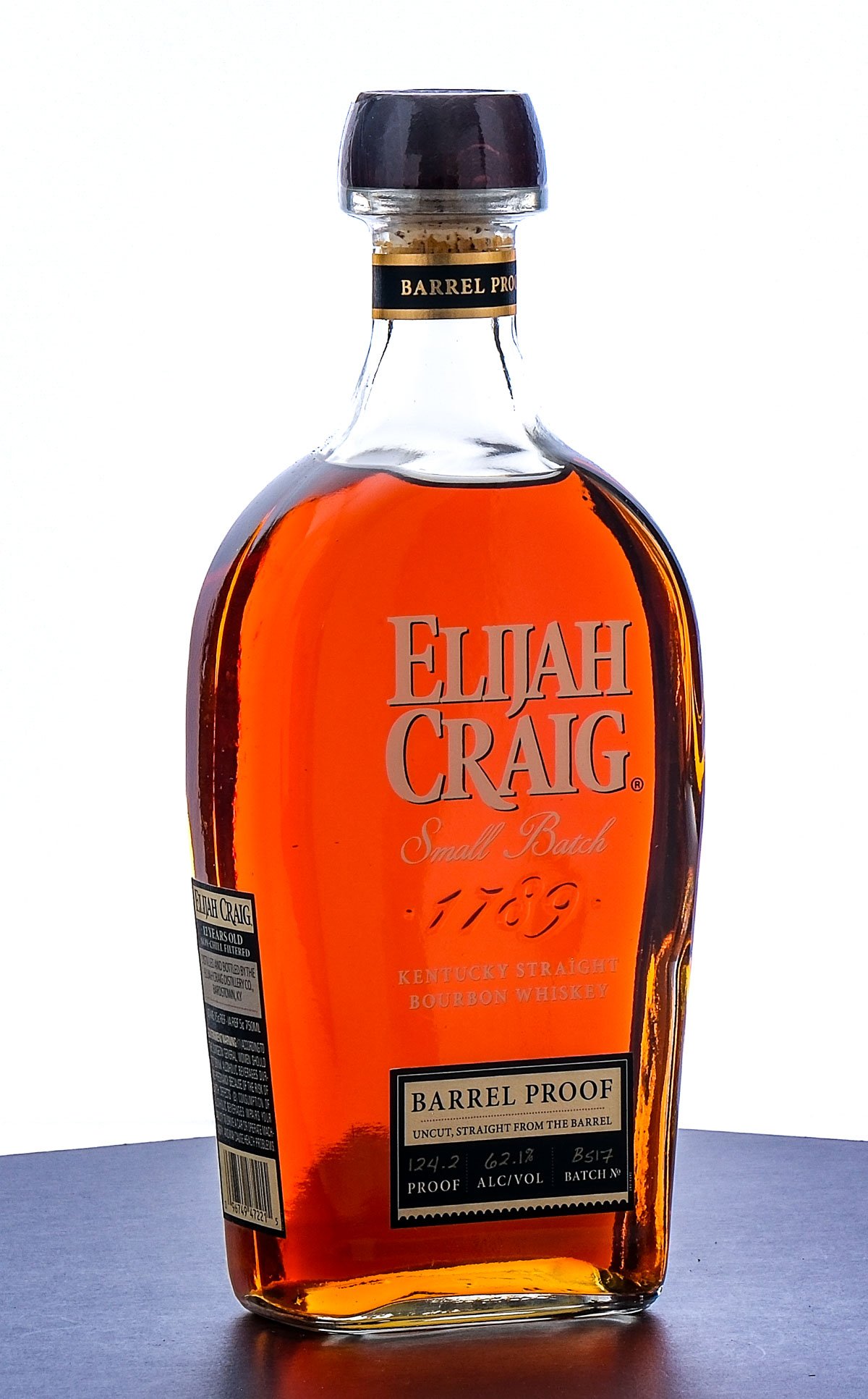 Elijah Craig 12 Year Barrel Proof Small Batch Bourbon B517