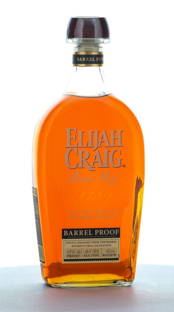 Elijah Craig 12 Year Barrel Proof Straight Bourbon Batch No. A123