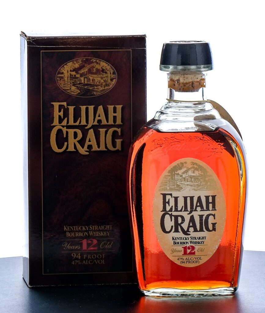 Elijah Craig 12 Year Small Batch Bourbon Pre-Fire