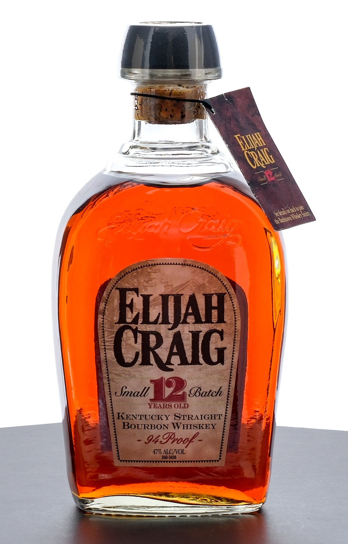 Elijah Craig 12 Year Small Batch Straight Bourbon (2009) Pirate Bottle