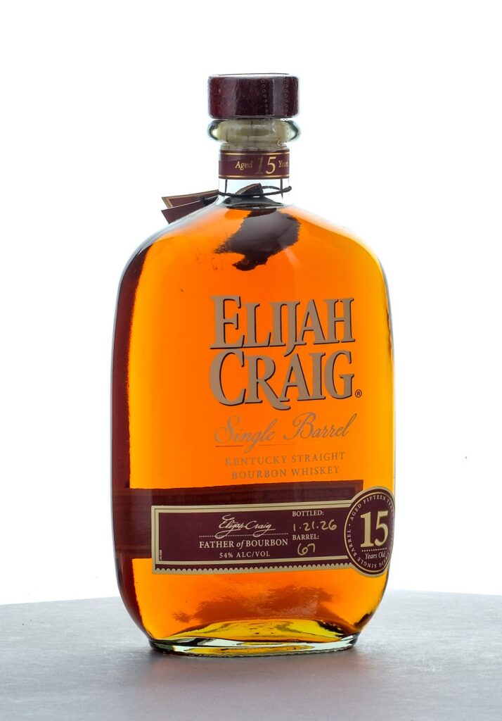 Elijah Craig 15 Year Single Barrel Straight Bourbon 2026