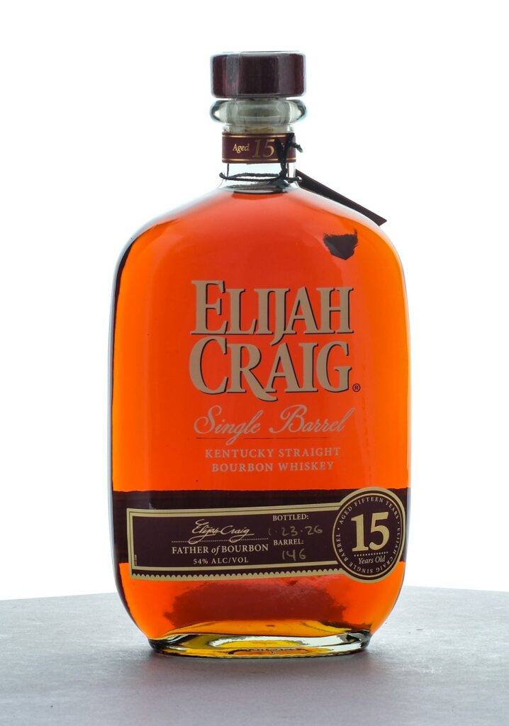 Elijah Craig 15 Year Single Barrel Straight Bourbon 2026