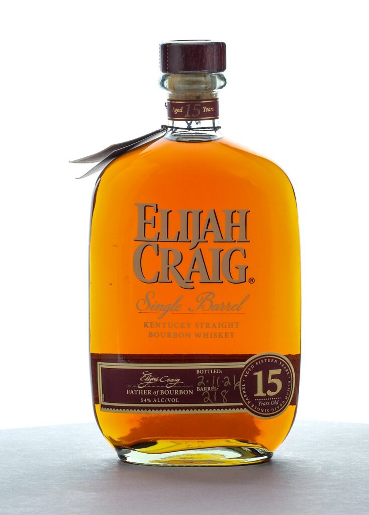 Elijah Craig 15 Year Single Barrel Straight Bourbon 2026