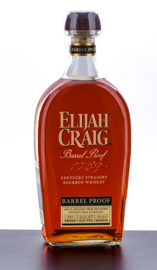 Elijah Craig Barrel Proof Straight Bourbon 12 Year Batch B522