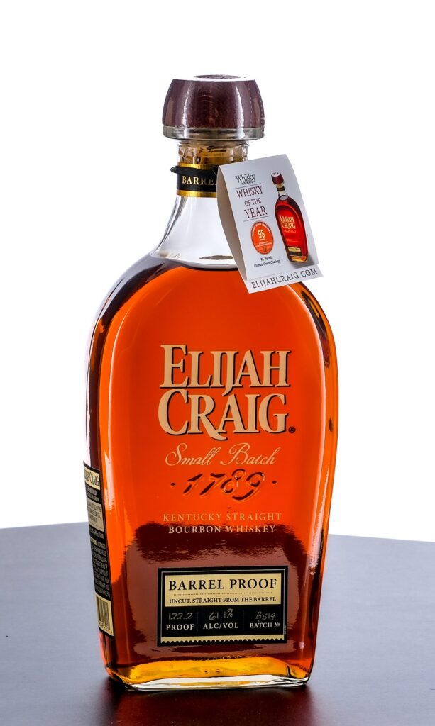 Elijah Craig Barrel Proof Straight Bourbon 12 Year Small Batch B519