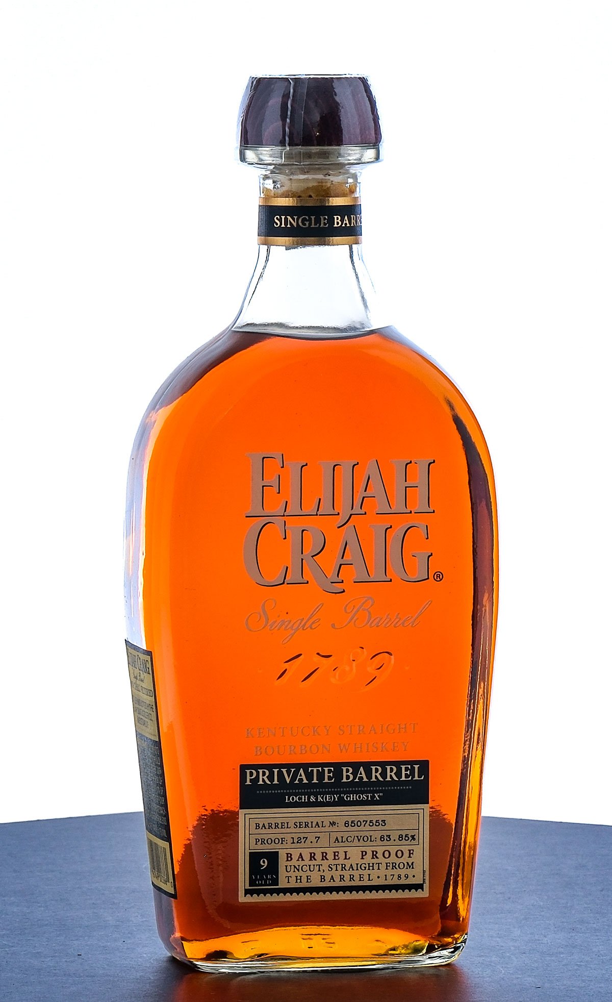 Elijah Craig "Ghost X" 9 Year Select Single Barrel Barrel Proof Bourbon