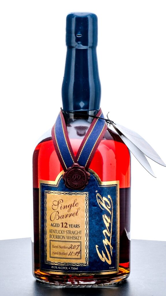 Ezra B 12 Year Single Barrel Straight Bourbon 2004