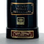 Ezra Brooks 155 Months Old Stock Market Quotations Ticker Tape Decanter Straight Bourbon 1970 4/5 Qt. (photo 2)