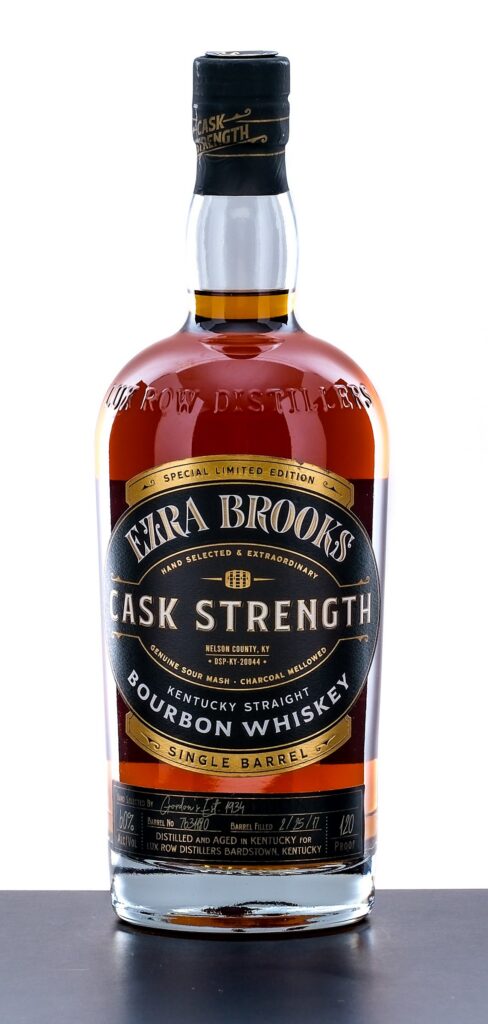 Ezra Brooks Single Barrel Select Cask Strength Straight Bourbon