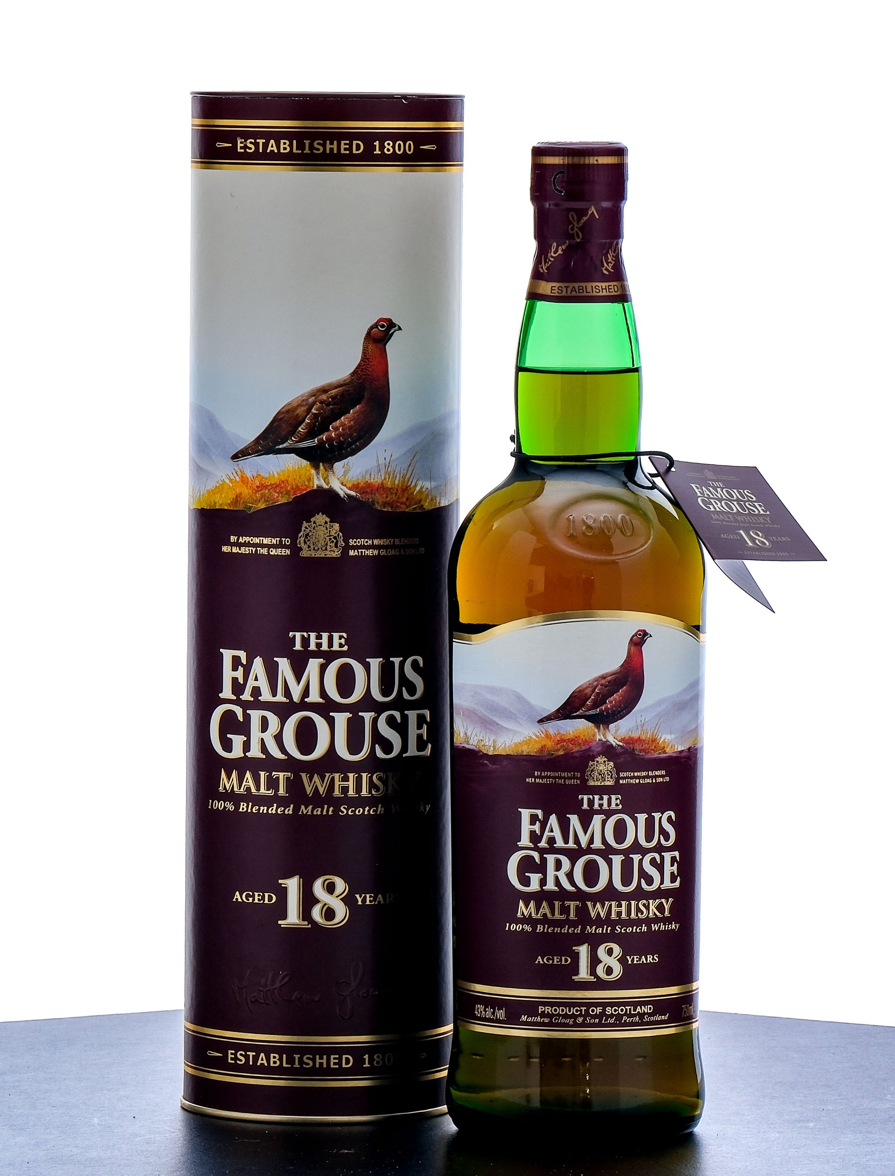 Famous Grouse 18-yr Old Blended Malt Scotch