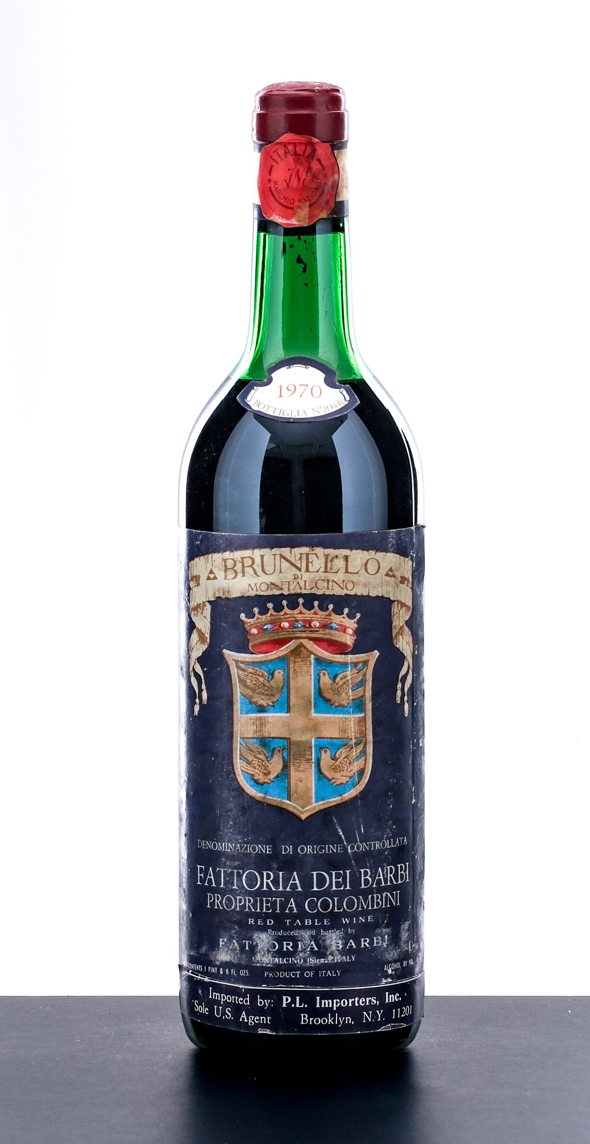 Fattoria dei Barbi Brunello di Montalcino Red 1970
