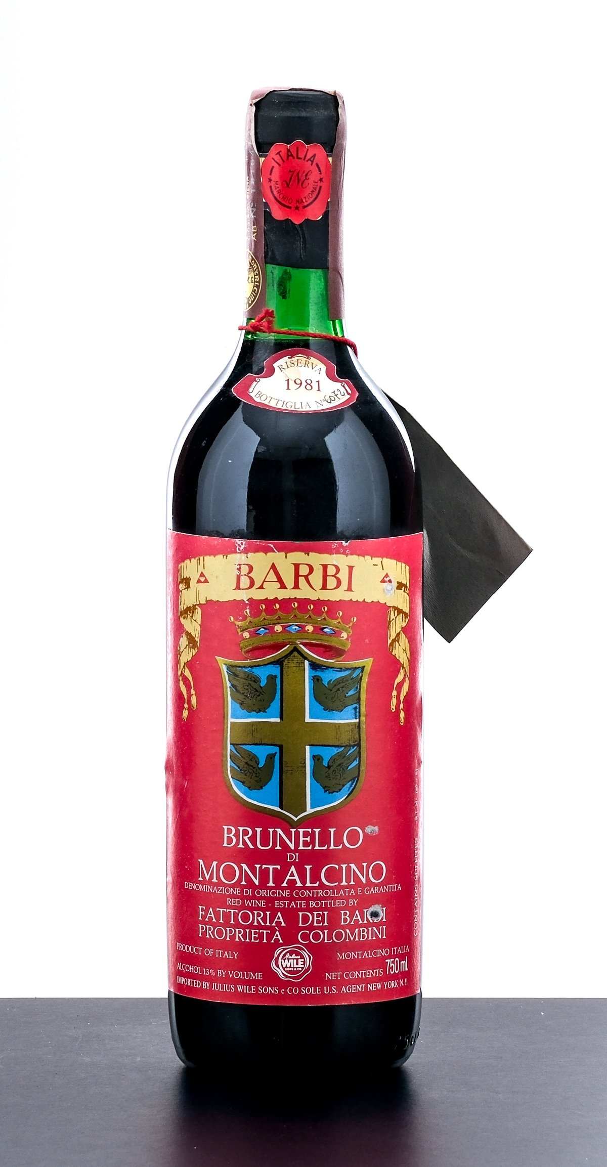 Fattoria dei Barbi Riserva Brunello di Montalcino Red 1981