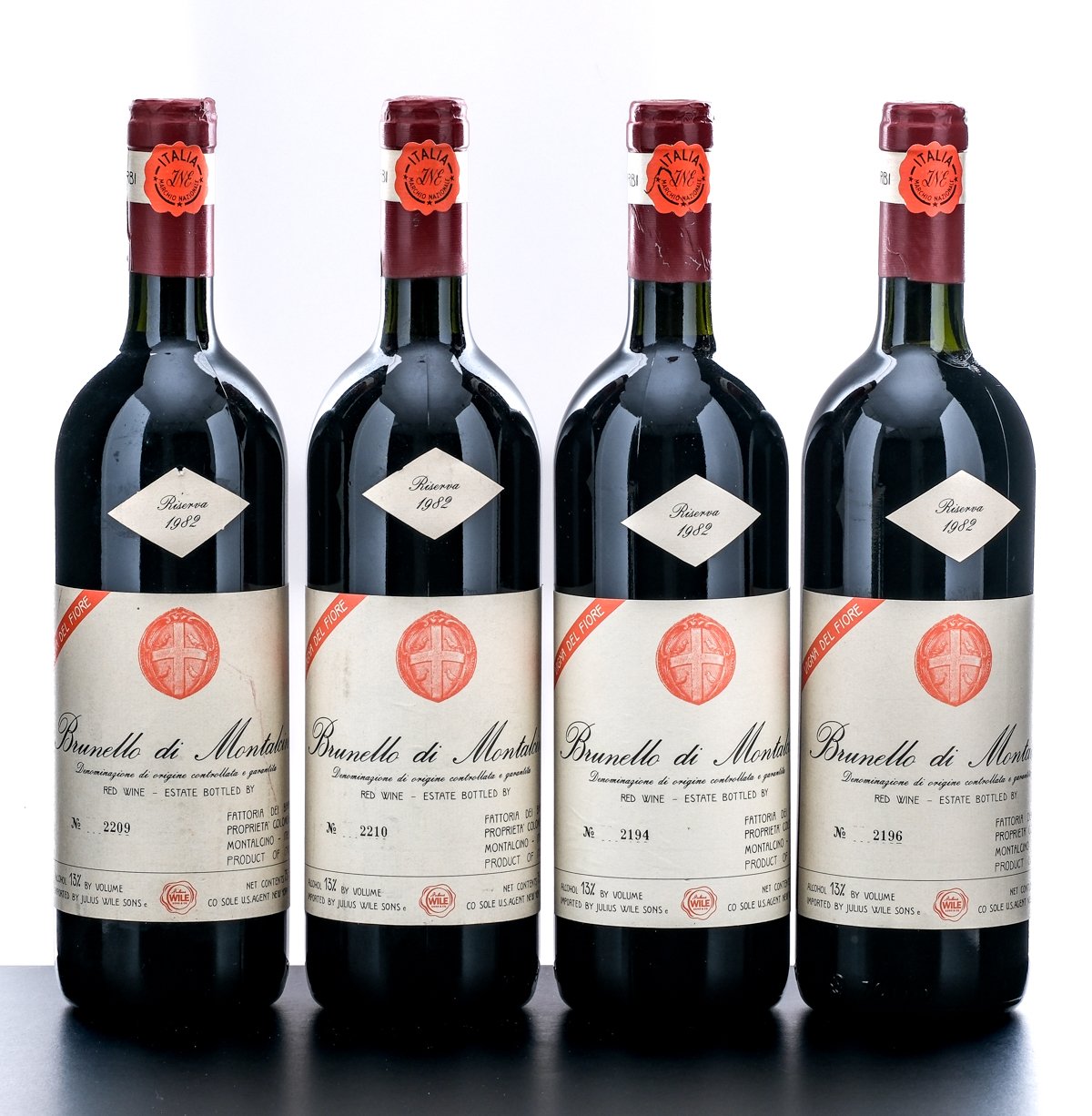 Fattoria dei Barbi Vigna del fiore Riserva 1982 (4 Bottles)
