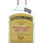 Fleischmann's Distilled Dry Gin Vintage Bottle