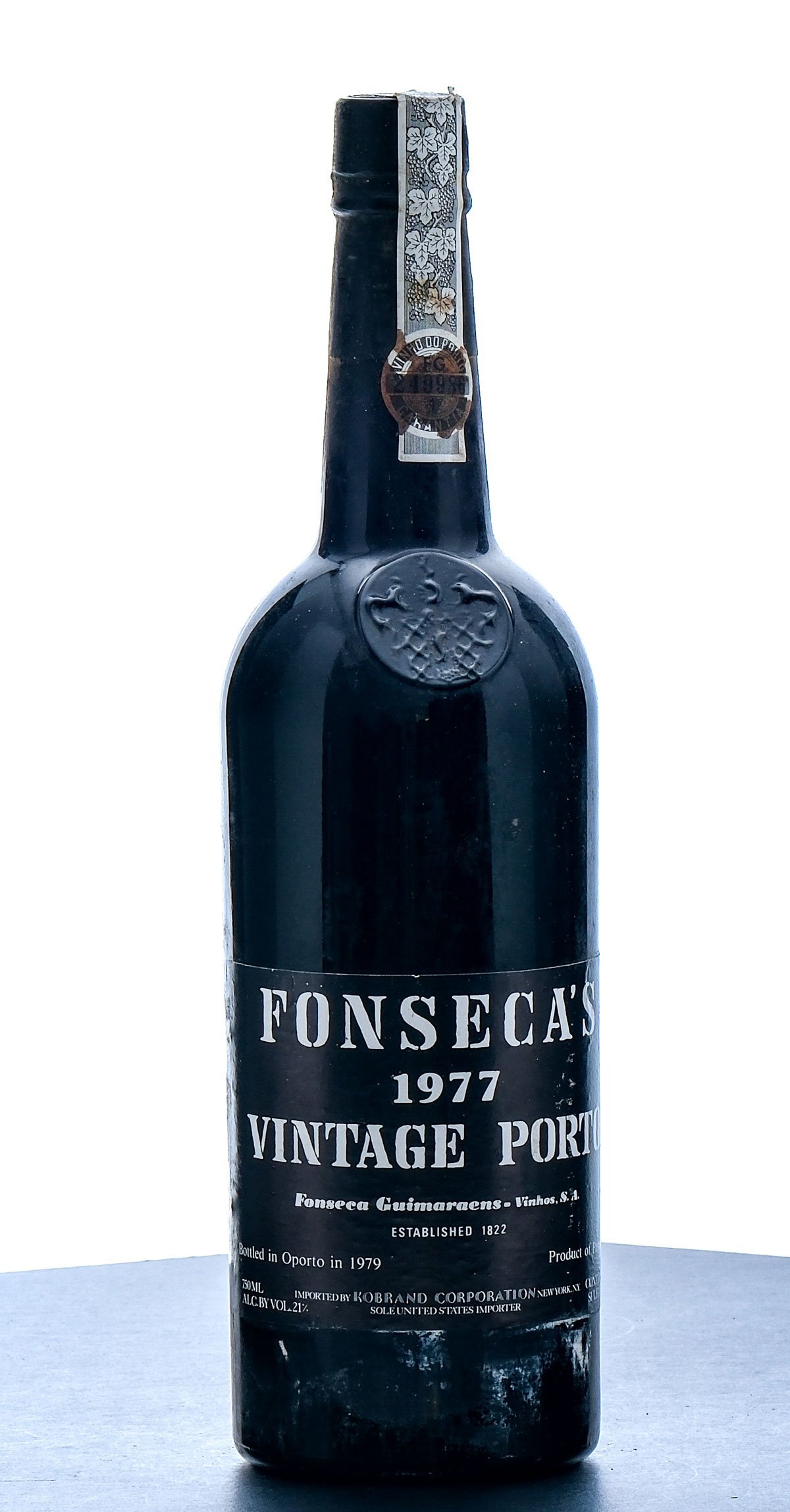 Fonseca's Finest Vintage Port 1977 (Bottled in Oporto in 1979)