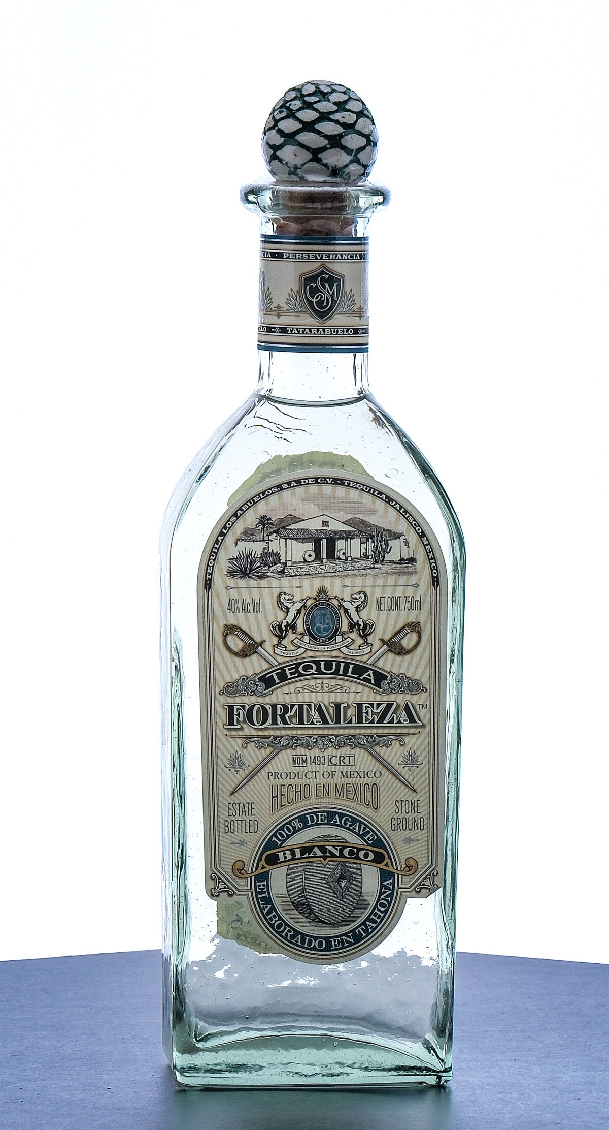Fortaleza Blanco Tequila Lote 161-B