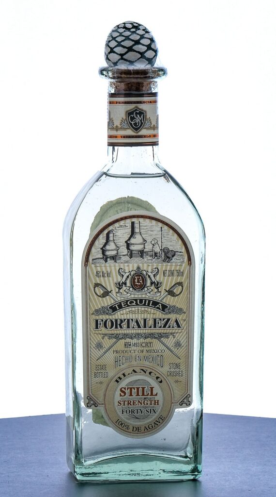 Fortaleza Blanco Tequila Still Strength Lote 26-S
