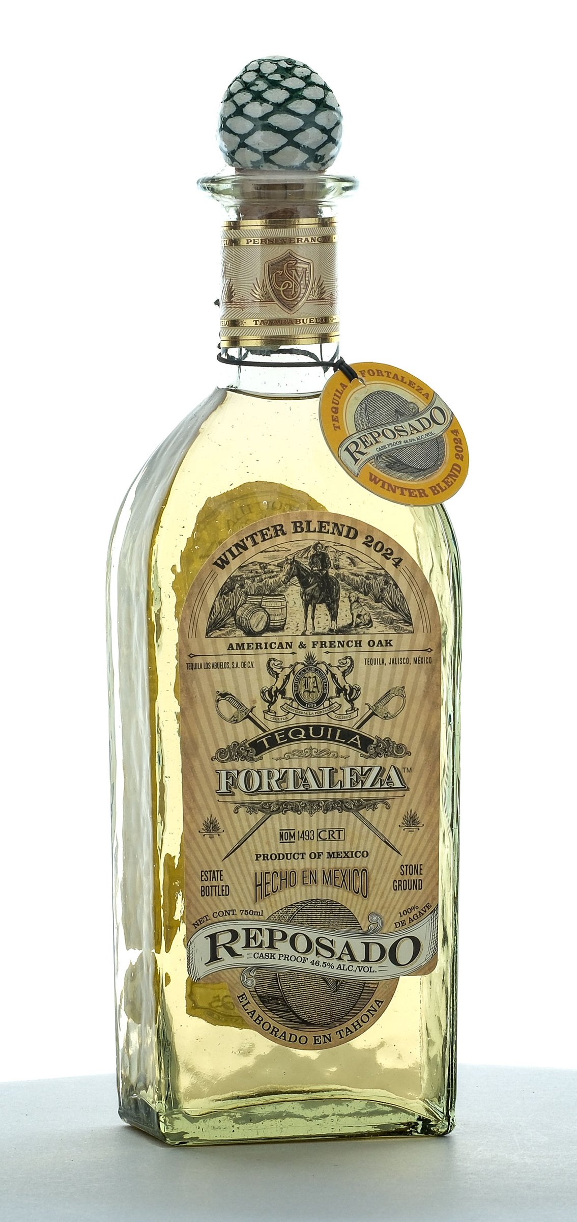 Fortaleza Winter Blend 2024 Tequila Reposado Lote No. LWB-R-06