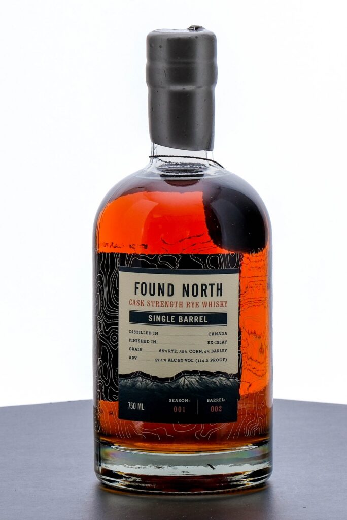 Found North Season 001 Single Barrel Cask Strength Canadian Rye