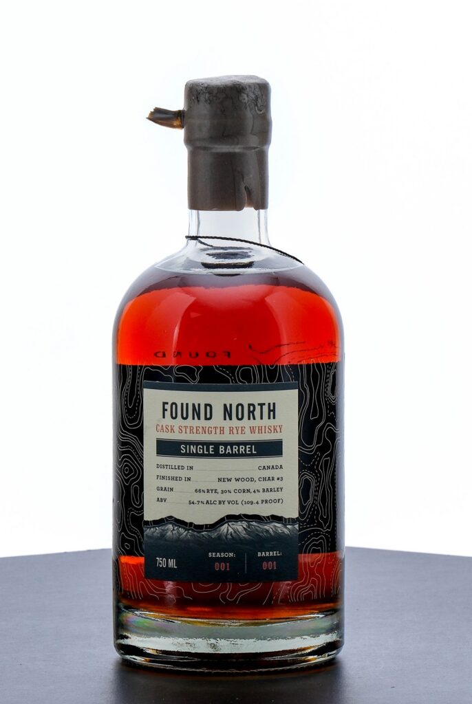 Found North Season 001 Single Barrel Cask Strength Canadian Rye