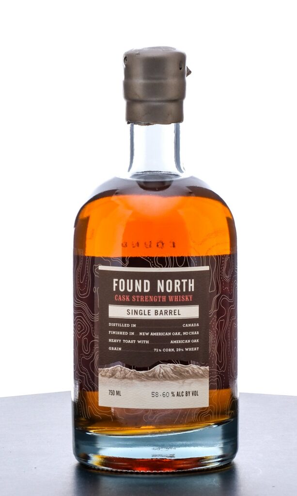 Found North Single Barrel Cask Strength Whisky.