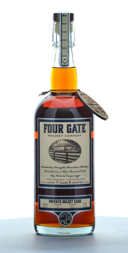 Four Gate 7 Years, 9 Months Limited Release Private Select Cask Seelbach's Cask Strength Straight Bourbon
