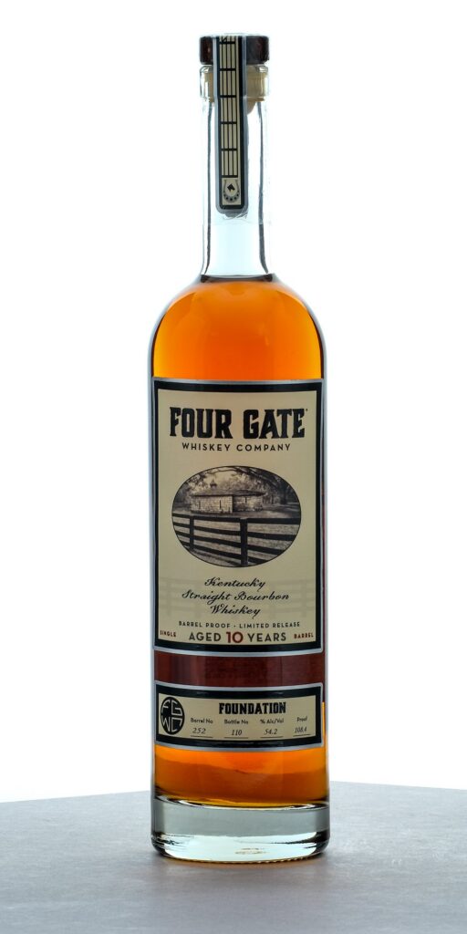 Four Gate Foundation 10 Year Single Barrel Bbl Proof Straight Bourbon