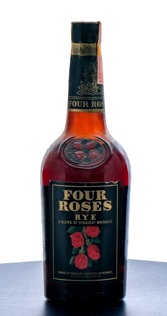 Four Roses 5 Year Blended Rye 1942 Vintage Bottle