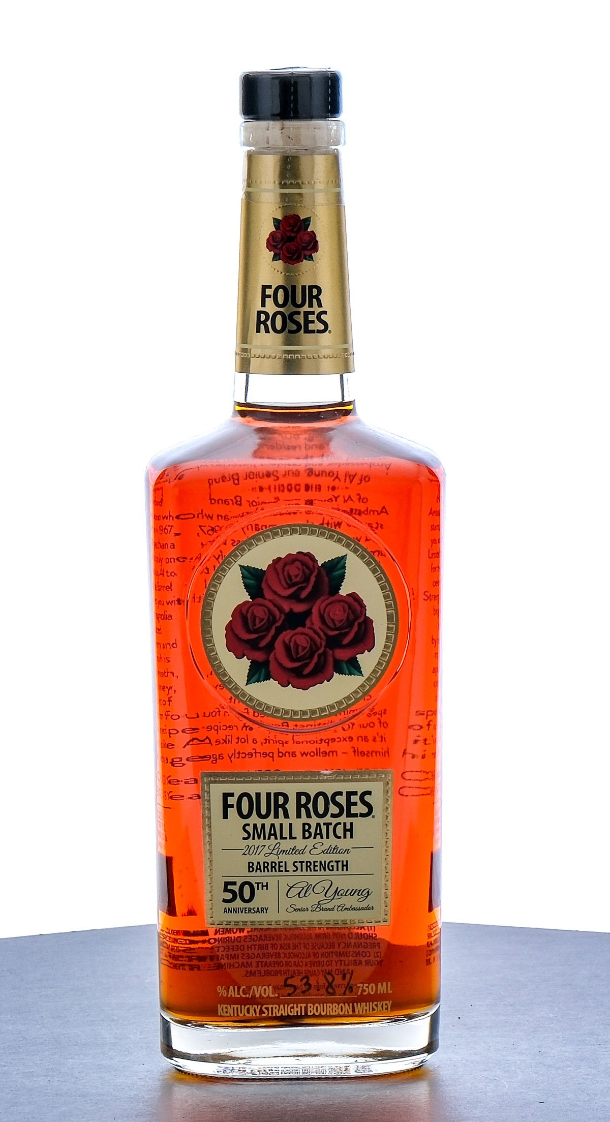 Four Roses 50th Anniversary Al Young Small Batch Barrel Proof Bourbon 2017