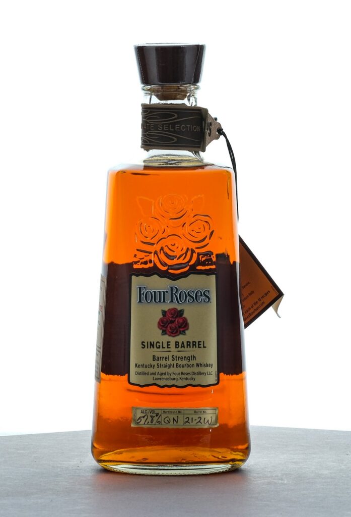 Four Roses OBSK 8 Year 6 Month Total Wine & More Single Barrel Bbl Strength Straight Bourbon 2016
