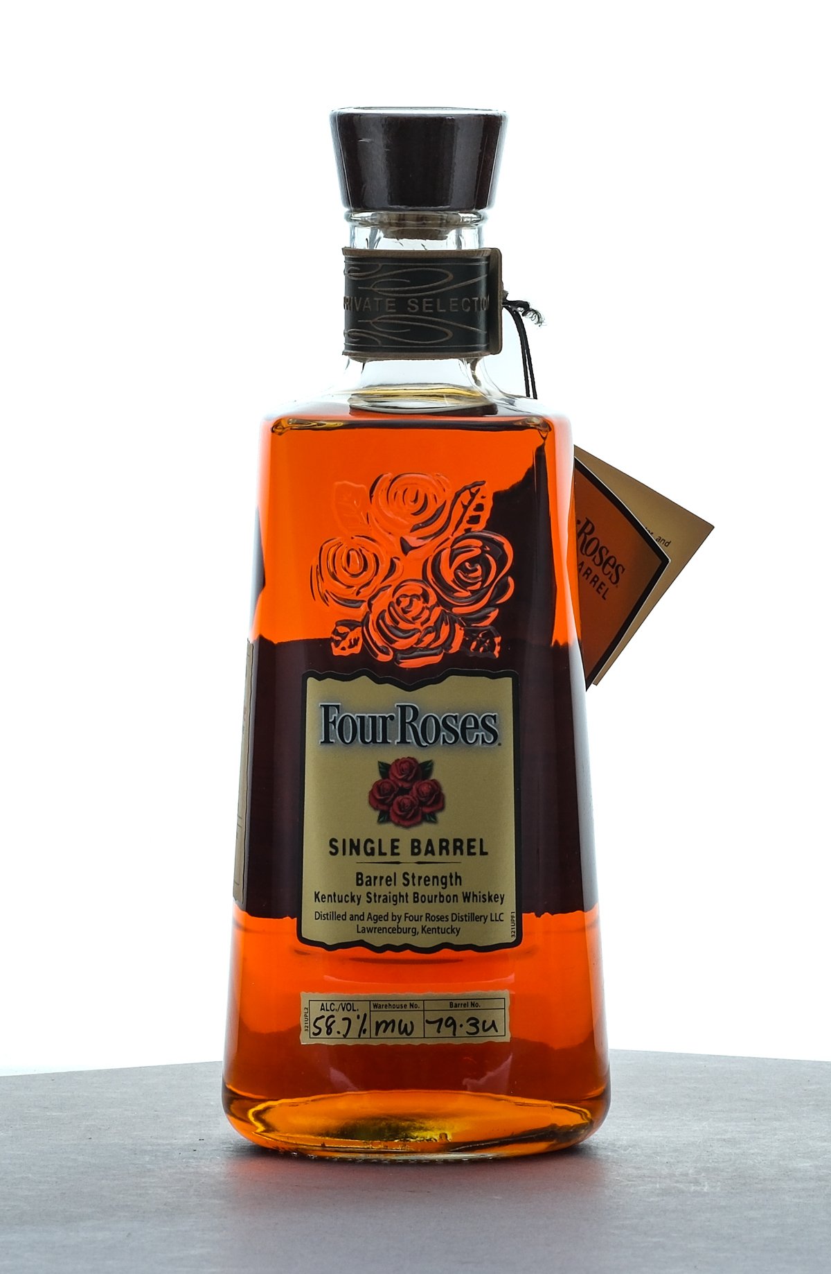 Four Roses OESF 9 Year, 1 Month Total Wine Single Barrel Bbl Strength Straight Bourbon 2020