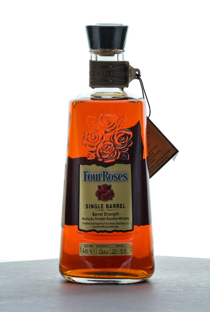 Four Roses OESK 10 Year 2 Month Total Wine & More Single Barrel Bbl Strength Straight Bourbon 2022