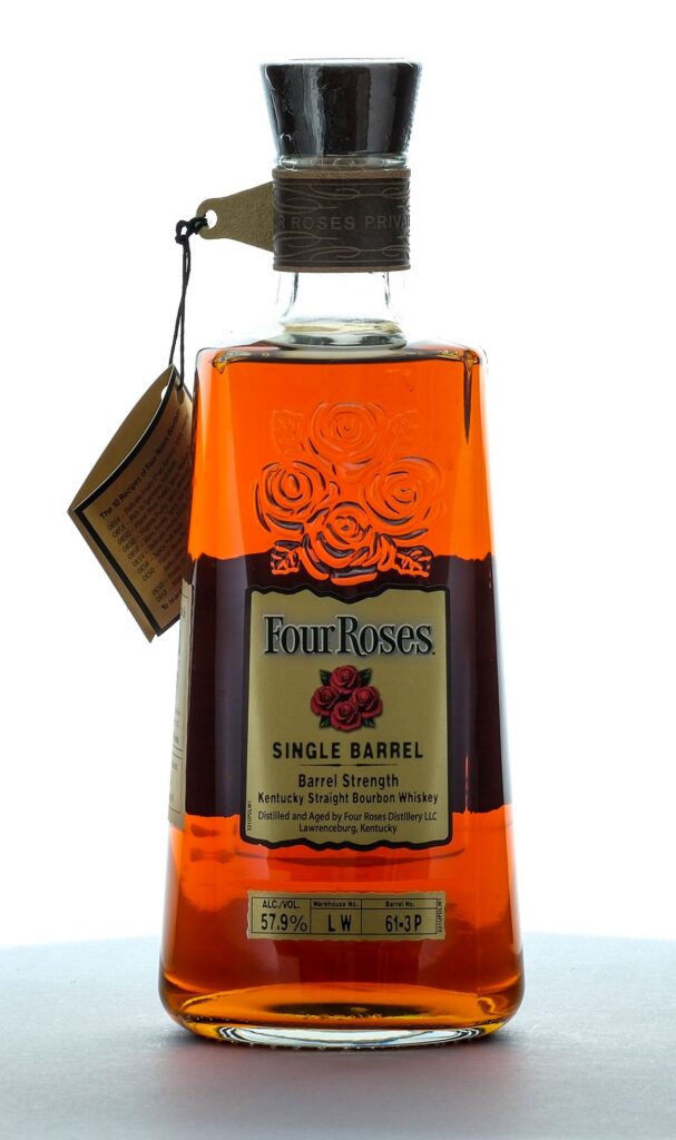 Four Roses OESK 9 Year, 7 Month The Wicked Oak Society Single Barrel Bbl Strength Straight Bourbon 2022