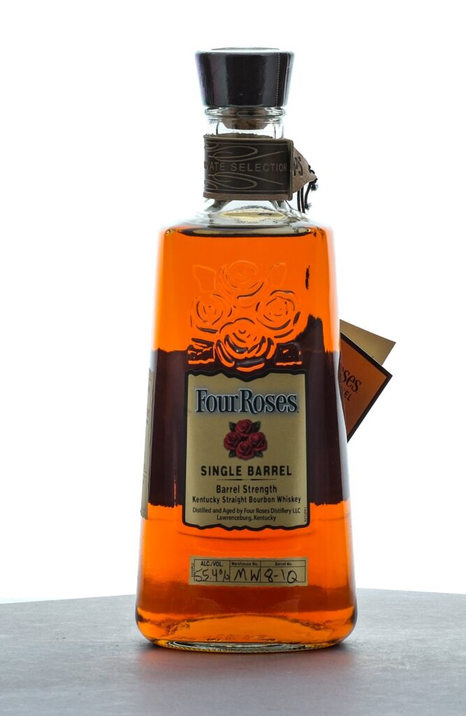 Four Roses OESQ 9 Year 10 Month Total Wine & More Single Barrel Bbl Strength Straight Bourbon 2018