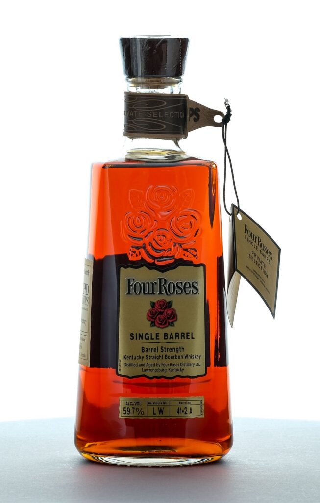 Four Roses OESV 10 Year, 7 Month Rapid Liquors 50th Anniversary Single Barrel Bbl Strength Straight Bourbon