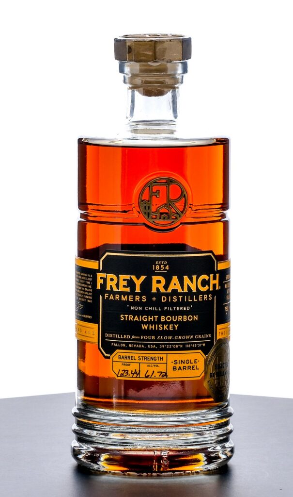 Frey Ranch Straight Bourbon Whiskey Private Single Barrel Select