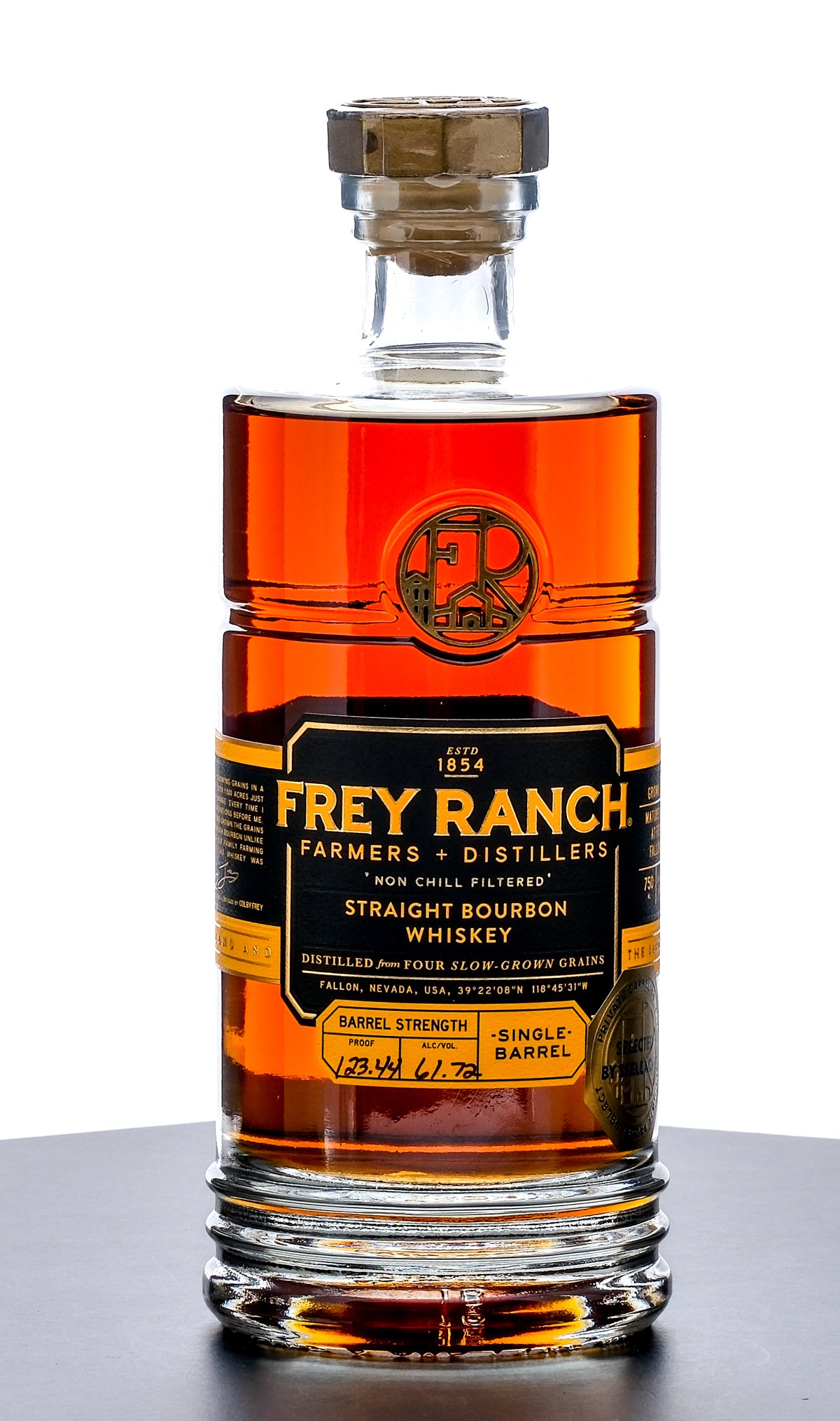 Frey Ranch Straight Bourbon Whiskey Private Single Barrel Select