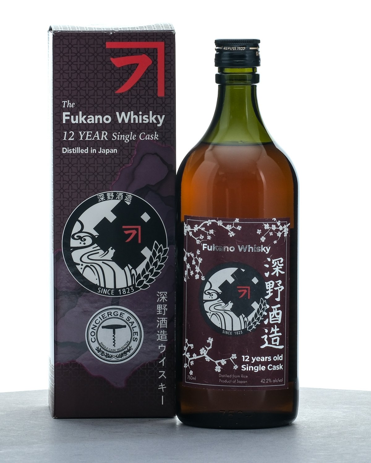 Fukano 12 Year Single Cask Japanese Whisky