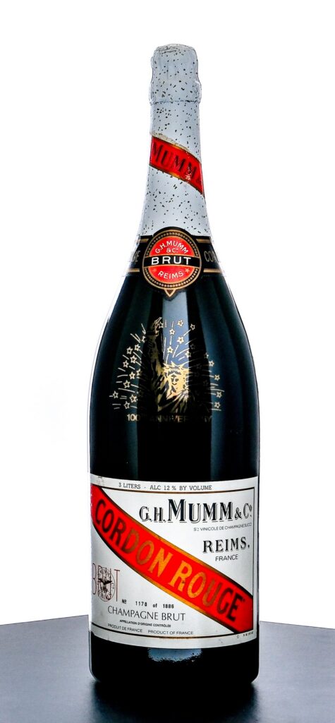 G.H. Mumm & Co. 100th Anniversary Cordon Rouge Brut Champagne 3 Liters
