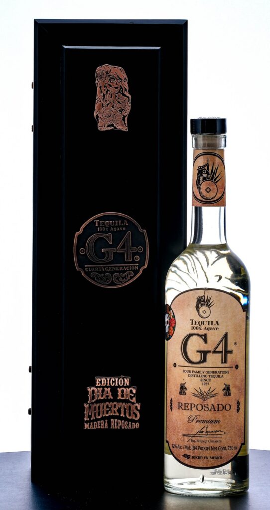 G4 Dia de Muertos Edicion Madera Reposado Premium Tequila (2023)