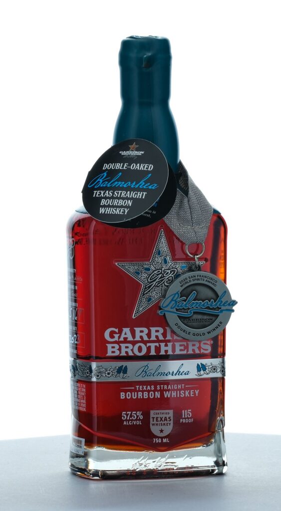 Garrison Brothers Balmorhea 5 Year Double-Oaked Straight Bourbon Whiskey 2023