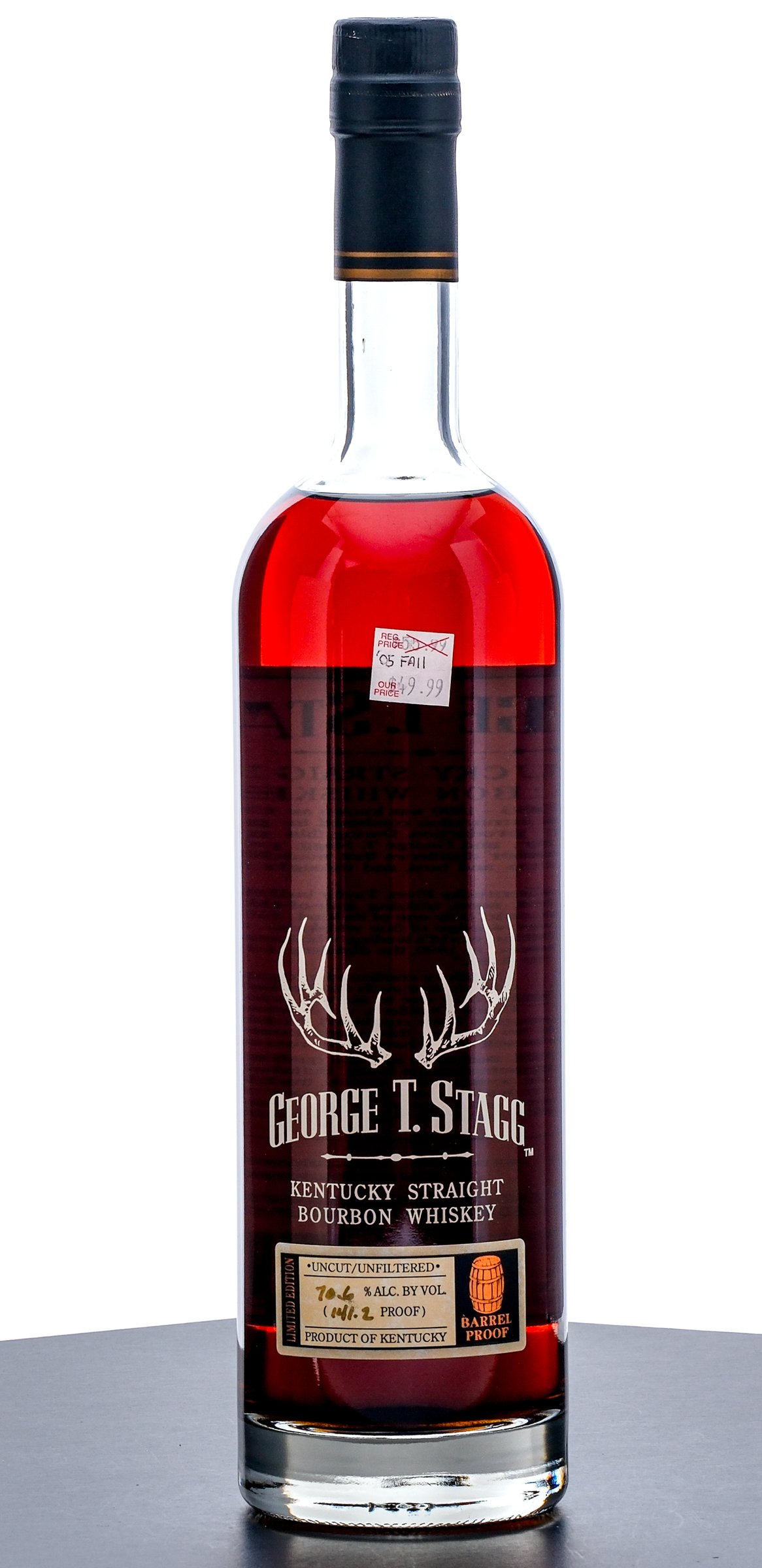 George T. Stagg 15 Year Hazmat II Kentucky Straight Bourbon Whiskey (Fall 2005)